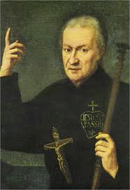 SAN PABLO DE LA CRUZ,  fundador de los clérigos descalzos de la Santa Cruz y la Pasión, 1694-1775