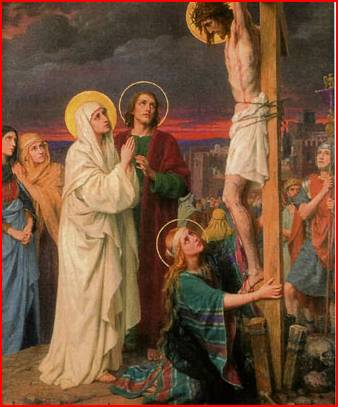 Junto a la cruz había unas mujeres - la mujer protagonista en la vida de Jesús