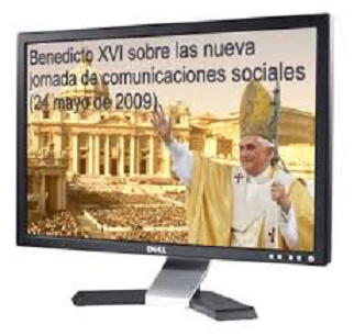 Benedicto XVI en televisión