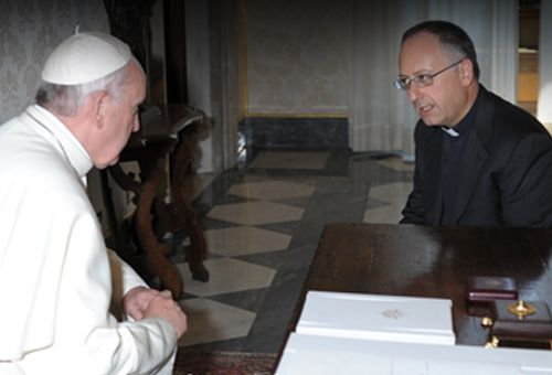 Papa Francisco y el P. Antonio Spadaro