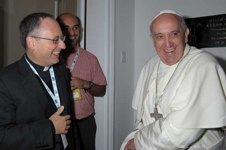 Papa Francisco y el P. Spadaro