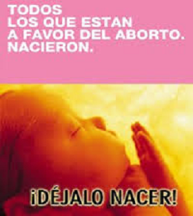 Luchar contra el aborto