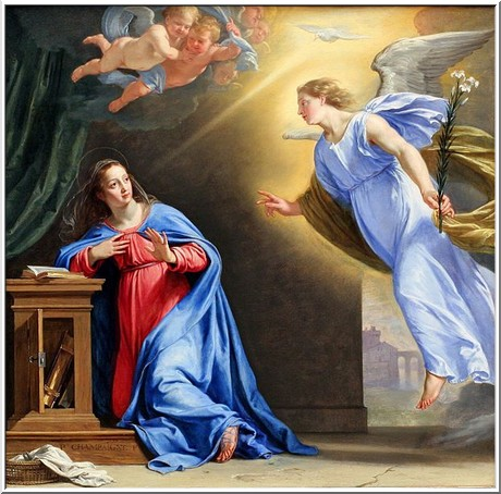 Anunciación - libre respuesta de María