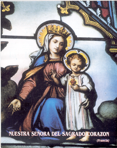 Nuestra Señora del Sagrado Corazón abogada de las causas difíciles y desesperadas