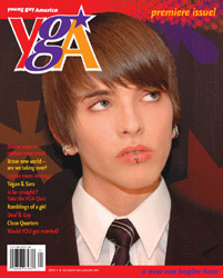Ausgabe des von Glatze gegrndeten Homo-Magazins 'Young Gay America'.
