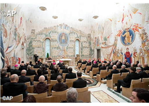 P. Cantalamessa OFMCap: predicación cuaresmal ante el Papa Francisco