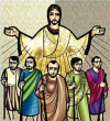 Jesús envía a los apóstoles - domingo 15  b
