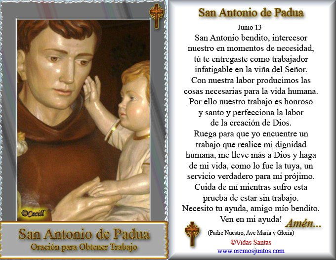 San Antonio de Padua - Arca del Testamento - Predicador y místico