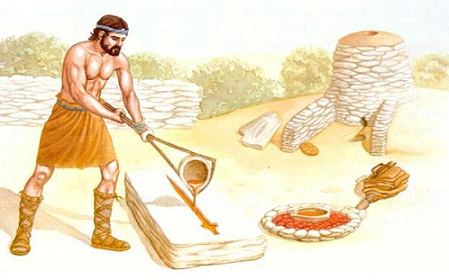 El profeta Ezequiel: el horno para fundir plata 