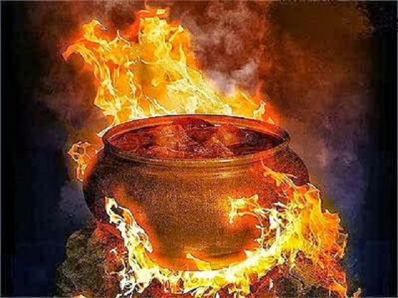 El profeta Ezequierl: la olla de fuego