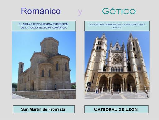 Historia de la Iglelsia Edad Media:  Arte gótico y románico