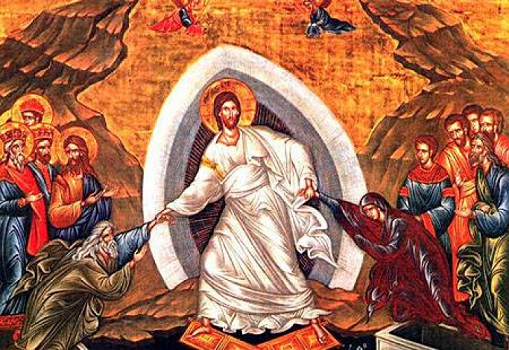 Cristo rescata del purgatorio