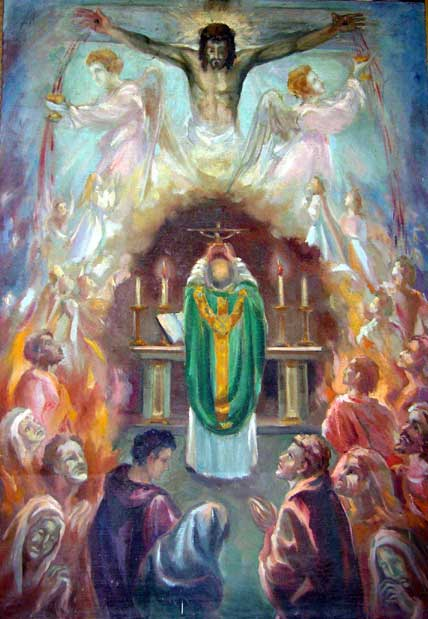 La Santa Misa y las almas del purgatorio