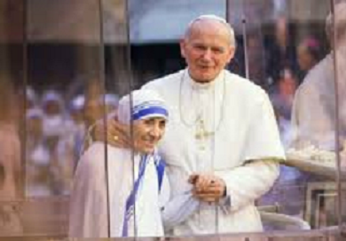 Santos y Santidad: Papa San Juan Pablo II y Santa Teresa de Calcuta