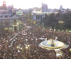 660 000 marchando en Madrid