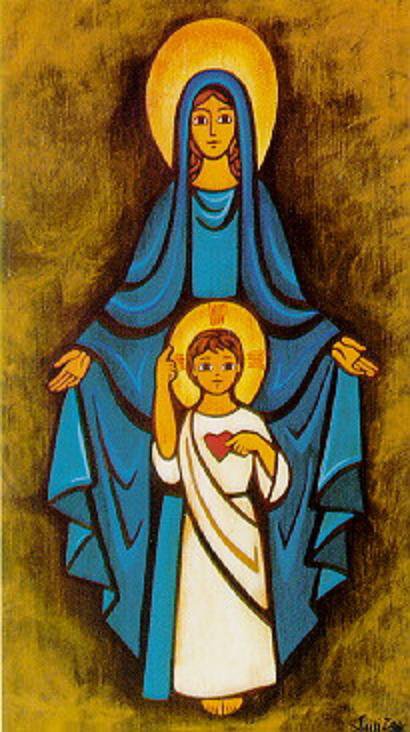 Nuestra Señora del Sagrado Corazón de Jesús abogada de las causas difíciles y desesperadas