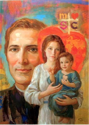 Nuestra Señora del Sagrado Corazón y el P. Julio Chevalier msc