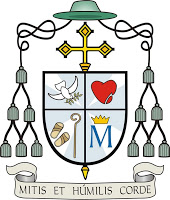 Escudo de Monseñor Juan Carlos Vera Plasencia Obispo castrense del Perú