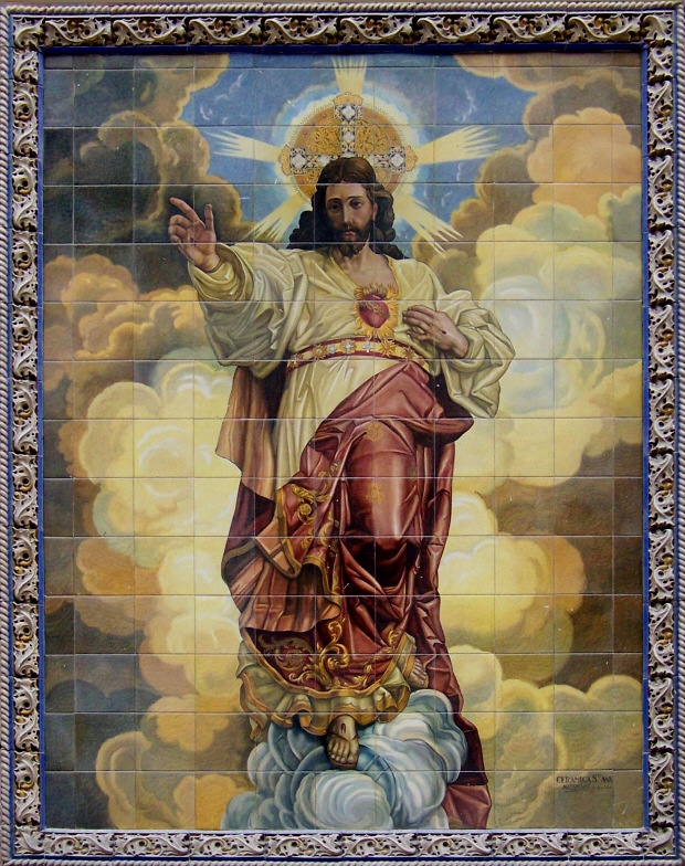 Sagrado Corazón mosaico