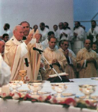 Eucaristía neocatecumenal - Juan Pablo II