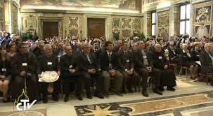 Asociación 'Corallo' con el Papa Francisco
