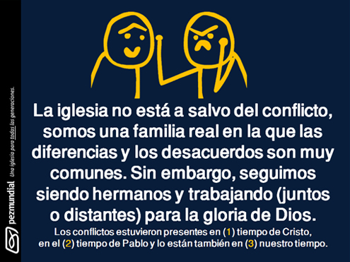 Conflictos en la Iglesia