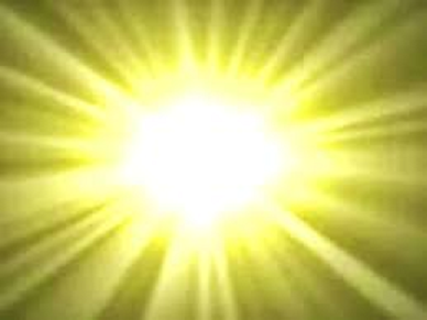 Y dijo Dios: "Hágase la luz" y la luz se hizo