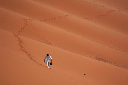 Jesús en el desierto