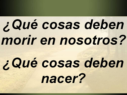 Cuaresma conversión: morir al pecado  y nacer a la santidad