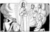 transfiguración de Jesus - imagen para colorear