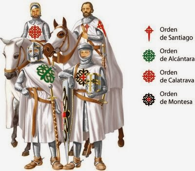 Historia de la Iglelsia Edad Media: Órdenes de caballería
