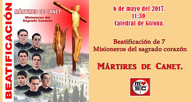 Beatificación de los 7 mártires de Canet de Mar