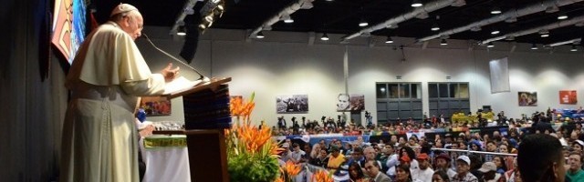 Francisco pide perdón por «los crímenes contra los pueblos originarios en la conquista de América»