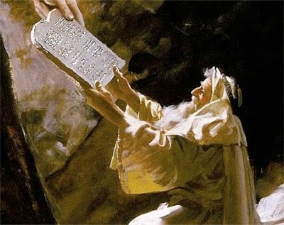 Las tablas de los diez mandamientos