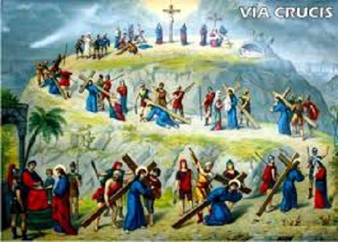 Estaciones del via crucis